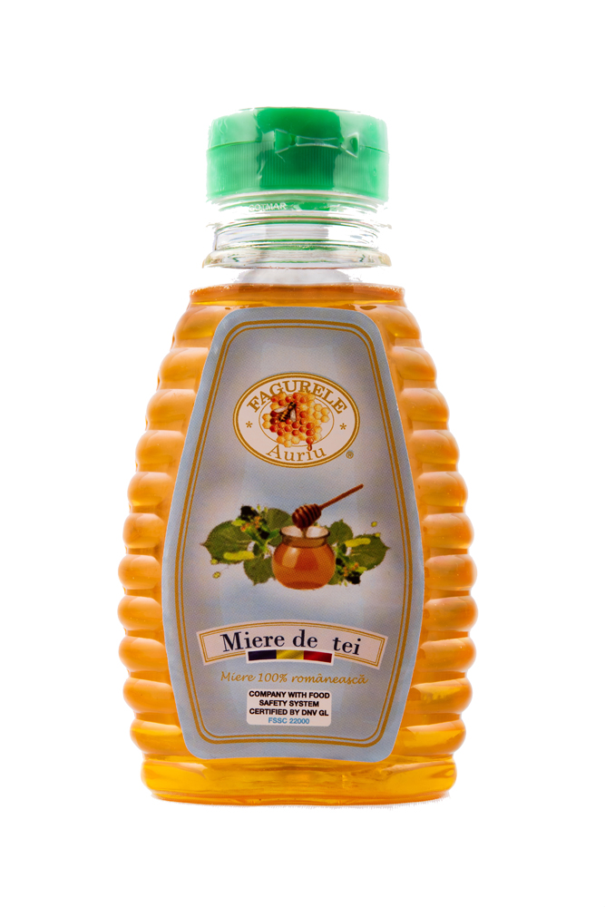 Miere tei Fagurele Auriu PET 400 g este foarte bogată în vitamine, mai ales cele din complexul B, aminoacizi, antixodanți, polen și mană.